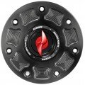 Accossato Fuel Cap for Kawasaki Models - 7 bolt pattern